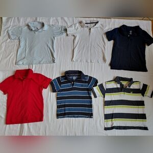 Polo Shirts Bundle x 6- Boy Size 4 & 5-